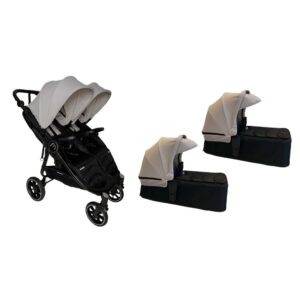Baby Monsters Cochecito Easy Twin 4 + 2 capazos - Imagen 4