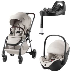 Britax Römer Cochecito Rio + Portabebés BabySafe Pro + Base ISOFIX Vario 5z - Imagen 3