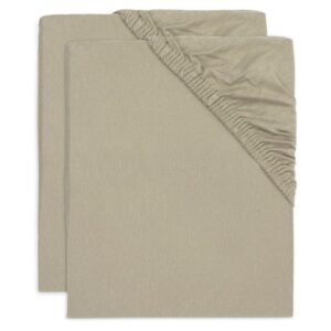 Jollein Sábana ajustable 60x120cm - Jersey Pack de 2 - Imagen 9