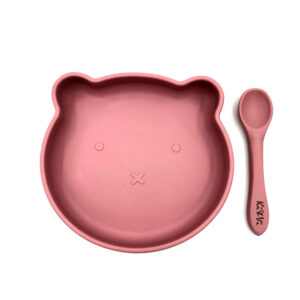 Ki&Vi My Teddy Plate & Spoon - Plat amb cullera - Imatge 4