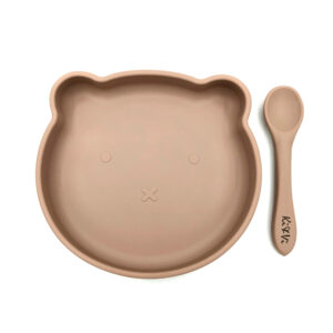 Ki&Vi My Teddy Plate & Spoon - Plat amb cullera - Imatge 2