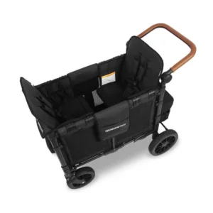 Wonderfold W2 Cochecito Vagón Luxe Volcanic Black 2 Plazas - Imagen 7