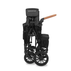 Wonderfold W2 Cochecito Vagón Luxe Volcanic Black 2 Plazas - Imagen 9